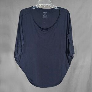 Navy Blue BACK Moon Phases Top